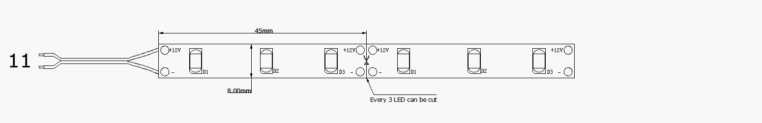 66LED/M Anti Folding 2014 LED Strip Light