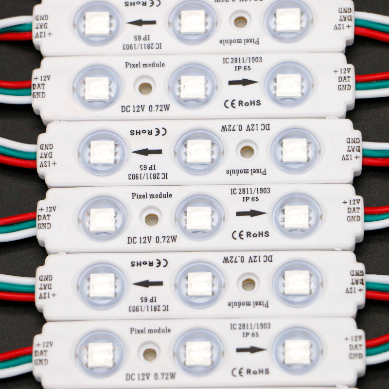 3LEDs 5050 RGB led modules