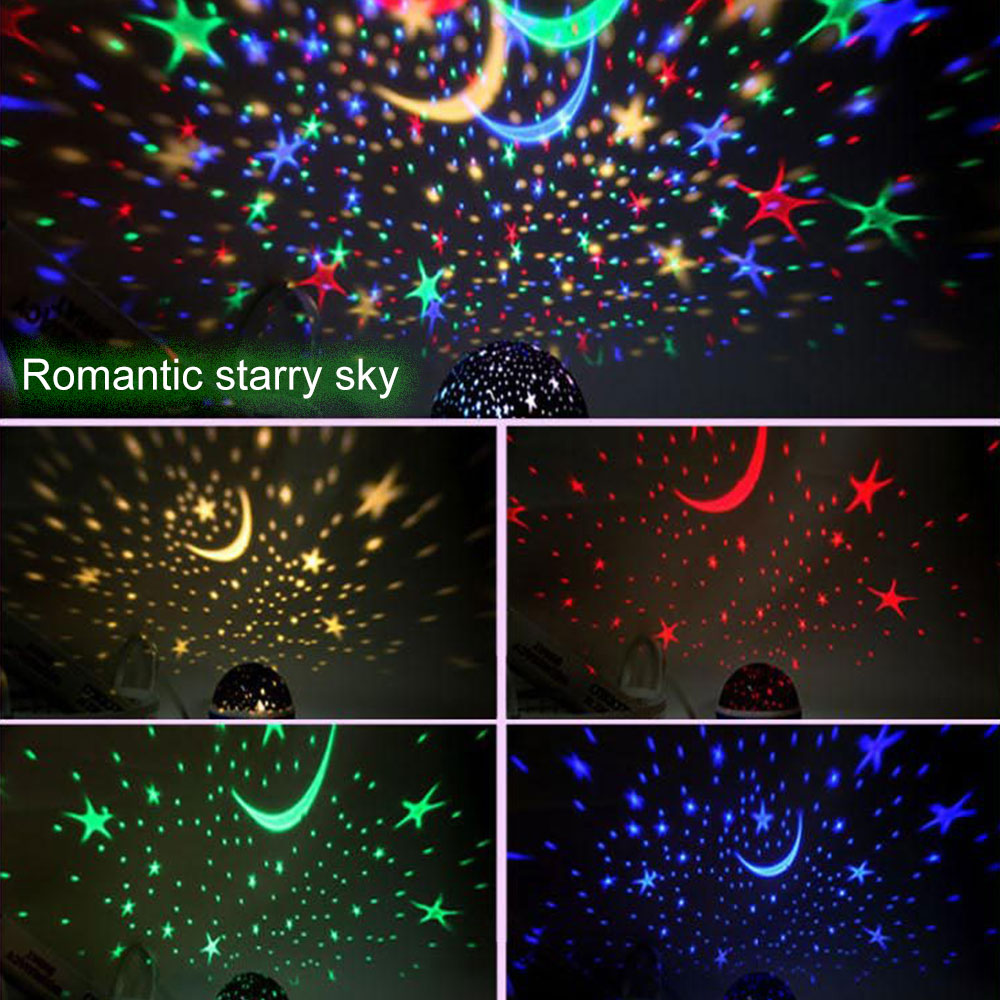 Romantic Starry Sky Projection Lamp