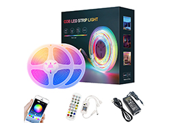 RGB COB LED Strip Light Kit